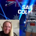 Sara Collins explains she enters a state of "calm" before throwing down in the PFL cage.