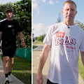 Casey Lyons, one of the founders of male mental health organisation LIVIN, is walking 9000 steps every day for Male Mental Health Month this May in memory of his friend Dwayne.