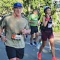 Paul Gallen re-lives his five-hour Sydney Marathon experience.