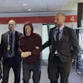 The former rugby league player accused of shooting three people during an armed robbery at a Melbourne shopping centre in 1994 has faced court.