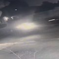 CCTV has captured the moment a woman ran over a 68 year old man in Heidelberg West while stealing his car from a driveway. Source: Nine News