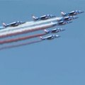 US President Donald Trump has been accused of politicising the celebrations held to mark 250 years of American independence.