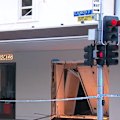 A luxury heist in the Brisbane CBD saw criminals use a Mercedes to ram raid a store, swiping designer items worth hundreds of thousands.