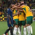 Conor Metcalfe scores another Socceroos long shot with a brilliant left-footed strike.