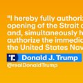 Donald Trump has confirmed the US and Iran have reached a peace deal.