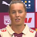 Lauren Brown reflects on the late withdrawal of Maroons skipper Tamika Upton due to injury ahead of game three of the women's State of Origin series.