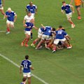 France No.10 Romain Ntamack glides through the Wallabies defence to cap a man of the match performance.