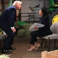 The US president dropped his microphone and walked out of a combative appearance on NBC’s Meet the Press.