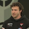 Essendon captain Andrew McGrath reveals he was in hospital when he was told of the sacking of coach Brad Scott.
