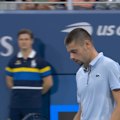 Arthur Gea's heart breaks as his US Open campaign comes to an end after a five-hour thriller against Botic van de Zandschulp.