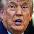 The US president singled out Kaitlan Collins in the Oval Office, saying she had 