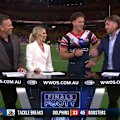 Cameron Munster is nudging Mark Nawaqanitawase and hopes the Roosters star will play in the Rugby League World Cup.