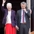Denmark's Queen Mary was scolded by her mother-in-law Queen Margrethe II for patting her dog, during celebrations for the former monarch's 86th birthday.