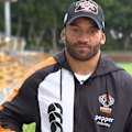 Tigers hooker Api Koroisau said he's going to "let the footy do the talking" amid speculation he's in the conversation to make his first Origin appearance since 2023.