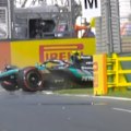 A big crash for Kimi Antonelli brought out the red flags late in final  F1 practice at Albert Park.