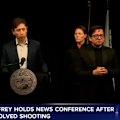 Minneapolis mayor Jacob Frey spoke at a press conference after the fatal shooting of a US citizen by federal law enforcement.