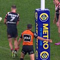 Channel Nine commentator Mat Thompson was shocked the Roosters escaped a penalty.