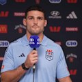 NSW halfback Nathan Cleary is ready to help bring young gun Ethan Strange into the tough State of Origin arena.