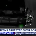 Four teenagers have been arrested over a vicious daylight attack on an inner-city Melbourne street.