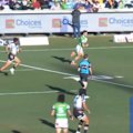Kaeo Weekes leaves the Tigers stunned as he goes the length of the field to score a try.