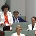 Politicians united in Canberra for tributes to Indi MP Helen Haines as she recovers in hospital following an alleged attack in Wangaratta.