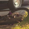 A man on an e-bike who hit a pole while being chased by police in Sydney is fighting for life with head injuries.