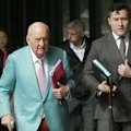 Alan Jones’ court case continued in Sydney, with an alleged kiss during an awards night at the centre of attention.