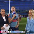 Kezie Apps reflects on her debut for the Blues to now and her time playing with Allana Ferguson.