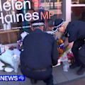 A town is reeling following the incomprehensible alleged attack on federal MP Helen Haines.