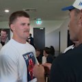 Knights coach Justin Holbrook talks up the credentials of young gun Diesel Hagan.