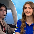 As most 17-year-olds focus on getting through their final year of high school, teen pilot Rose Donald is attempting to break a world record and circumnavigate Australia