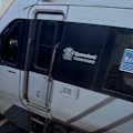 CCTV footage released by Queensland Rail shows the terrifying moment a train crashed into a broken down truck in Runcorn.