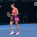 Aryna Sabalenka vs Iva Jovic_highlights from Australian Open quarter final.