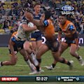 An open-palm tackle attempt leads to Jarome Luai being placed on report.