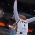 The fallout from DiJonai Carrington's foul of Sophie Cunningham has hit social media, critics saying the Fever player was in the wrong with her comments.