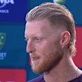 England captain Ben Stokes is quizzed about him and some teammates not wearing helmets while riding E-scooters.