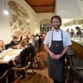 Chef Joe Grbac at Saint Crispin Resturant  introduced a minimum spend and two sittings.