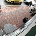 A collection of CCTV images from the Rivervale shopping strip shows local businesses attempting to contend with a machete fight, drunk patrons and illegal dirt bikes screaming up the street while they try to work.