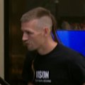 Aussie boxer Lance 'G-Banger' McDonald has onlookers in stitches after stripping off to his skimpy underwear at weigh-ins.