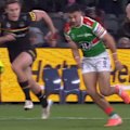 Dylan Edwards pays tribute to South Sydney's Jai Arrow after scoring a remarkable try.