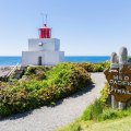 The Amphitrite Lighthouse sits on the 75-kilometre West Coast Trail.