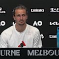 Alexander Zverev reveals what he said in German during Carlos Alcaraz's timeout.