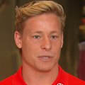 Isaac Heeney sent a video message to his club after winning another Swans medal.
