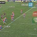 The Newcastle Knights host the Gold Coast Titans in Round 24 of the 2026 NRL Premiership at McDonald Jones Stadium, Newcastle.
