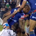 James Fisher-Harris stuns the Tigers as he crashes over to claim the first points.