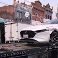 Good Samaritans have restrained a driver who allegedly tried to run from a smashed-up car after it crashed into several others on a busy Melbourne road.