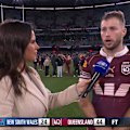 Sam Walker was a star playmaker, being named man of the match in Origin II for the Queensland Maroons. 