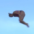 Rhiannan Iffland wins at Downpatrick Head in Ireland on her 30th birthday after scoring a perfect dive.