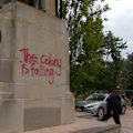 The Coalition says it will impose hefty penalties for burning the Australian flag and desecrating war memorials.