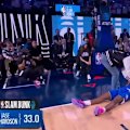 The NBA Dunk Contest hit a new low on Sunday as Jase Richardson landed on his head.